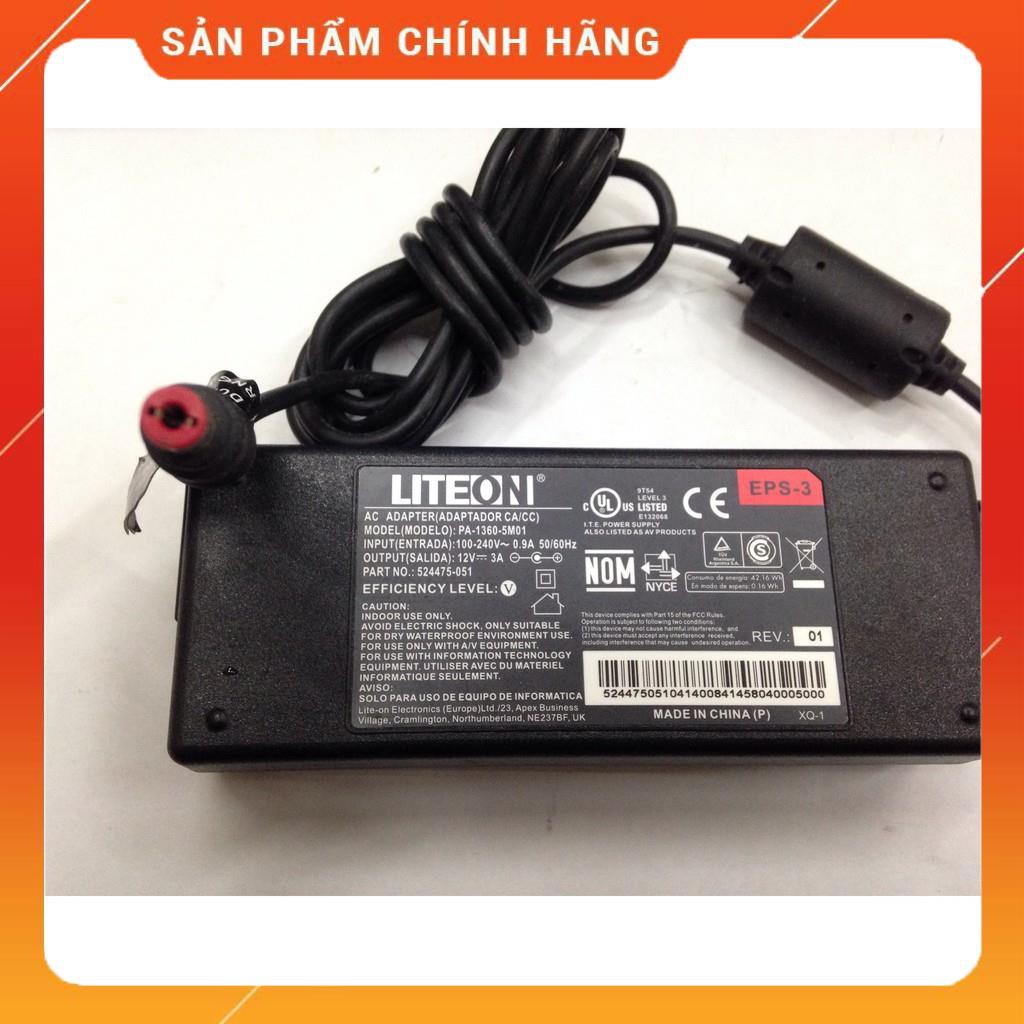 Adapter nguồn 12V 3A Liteon giá rẻ dailyphukien