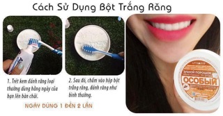 Bột trắng răng Nga ( Combo )