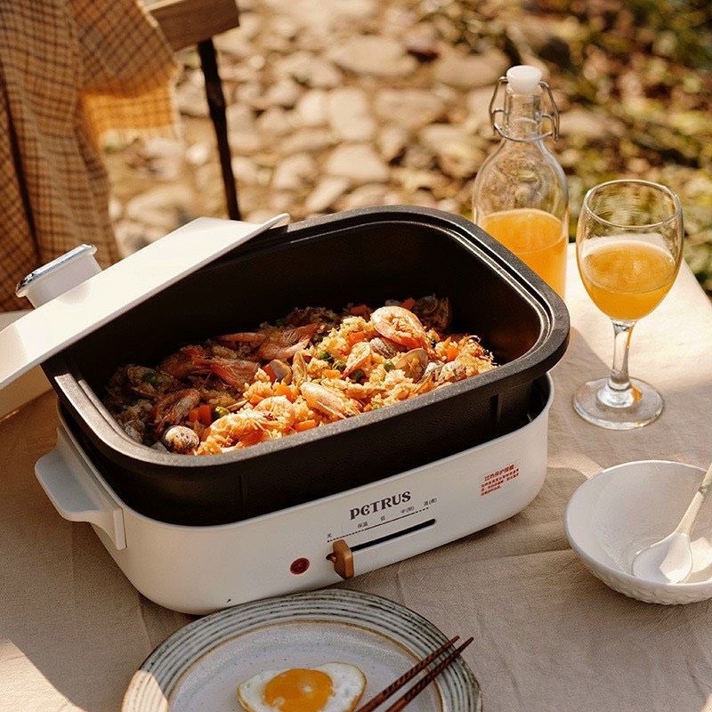 Nồi lẩu nướng đa năng Petrus 3 in 1🥰- HÀNG CÓ SẴN