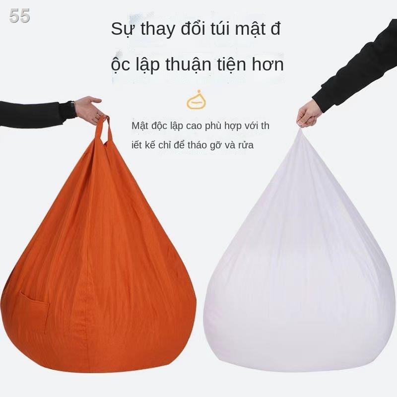 Zz ▼✟♟Ghế sofa lười tatami đơn căn hộ nhỏ bean bag phòng ngủ sáng tạo ban công thư giãn