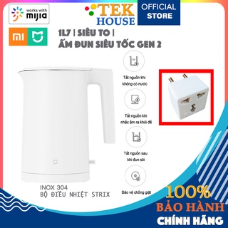 1l7 | siêu to | ấm đun siêu tốc gen 2, bình đun nước siêu tốc xiaomi 1.7l mjdsh04ym - chính hãng