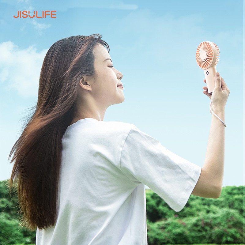 Quạt cầm tay tỏa hương chính hãng JisuLife,không gây ồn, mùi hương nhẹ nhàng, dễ chịu, bảo hành 12 tháng