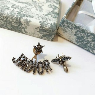 Bông Tai Dior Đính Đá Thời Trang 2021 Sang Trọng Cho Nữ