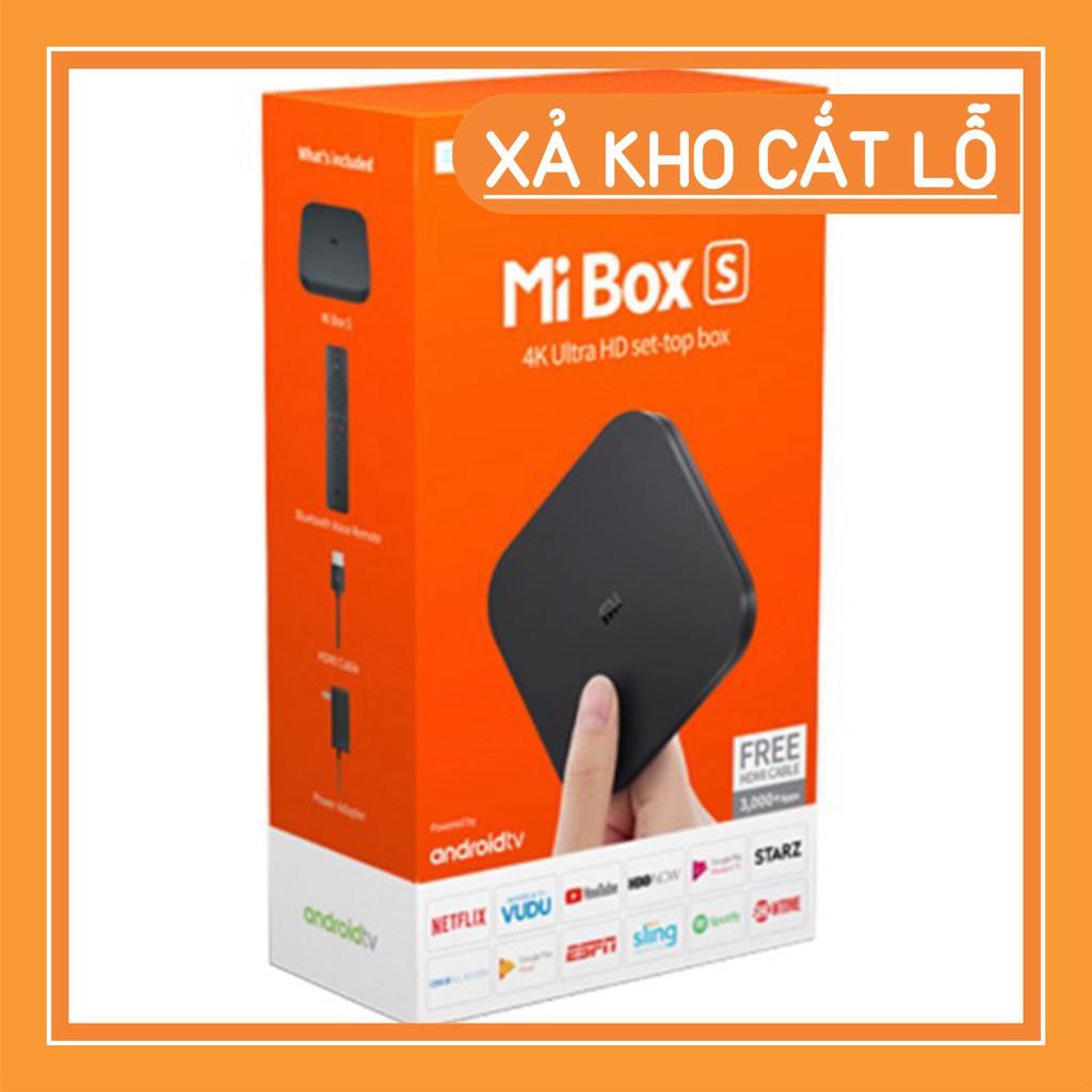 XẢ TOÀN KHO Android Tivi Box Xiaomi Mibox S - Hàng Digiworld phân phối chính hãng XẢ TOÀN KHO