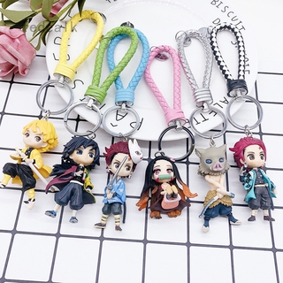Móc Khóa Acrylic Hình Nhân Vật Kimetsu No Yaiba Kamado Tanjirou Trong Anime Demon Slayer|Trang Phục Hóa Trang Nhân Vật Hoạt Hình