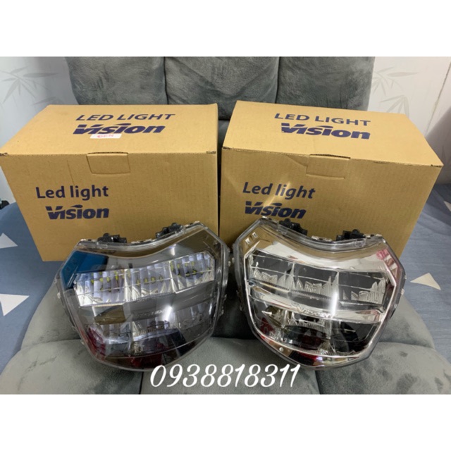 Pha đèn led 2 tầng Vision