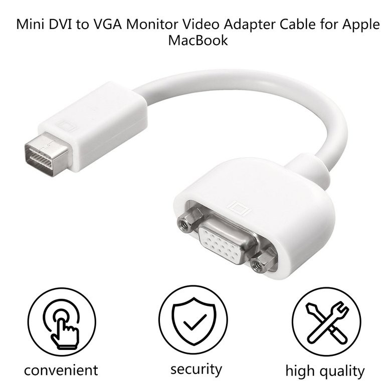 Cáp Chuyển Đổi Mini Dvi Sang Vga Cho Apple Macbook