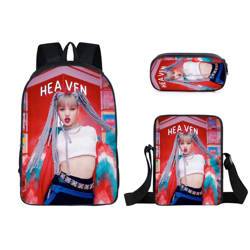 Ba Lô Đi Học In Hình Nhóm Nhạc blackpink Thời Trang Cho Học Sinh Dung Tích Lớn 1 Tuổi
