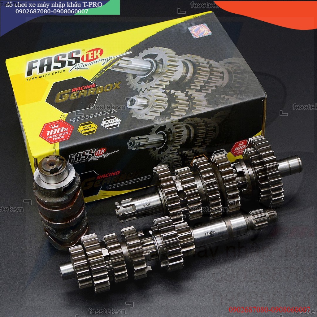 BỘ SỐ ĐẤU FASSTEK RACING 6 SỐ  CHO EXCITER 150i và 135/5S