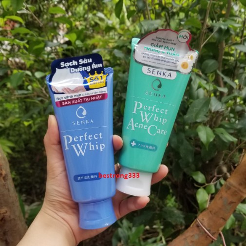 Sữa Rửa Mặt  Senka Perfect Whip U 120g Sạch Sâu Cho Da Dầu [ CHÍNH HÃNG ]