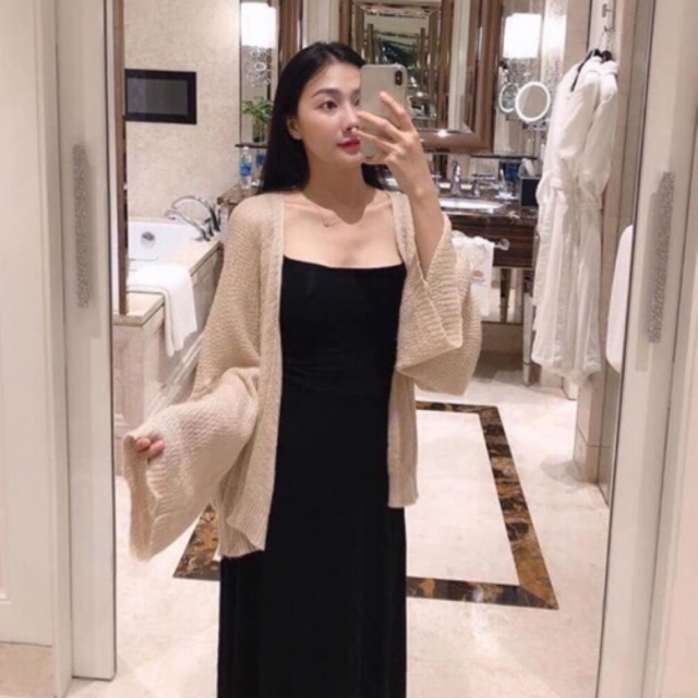 Áo Cadigan len mỏng phong cách Hàn Quốc, Áo Khoác Len Hàng Quảng Châu Cao Cấp Zuca Shop