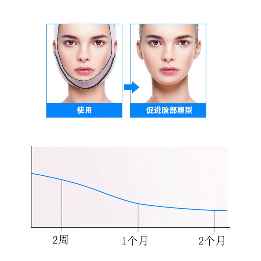 [Hàng mới về] Mặt nạ nâng cơ mặt mát xa làm thon gọn tạo cằm chữ V và chống nếp nhăn