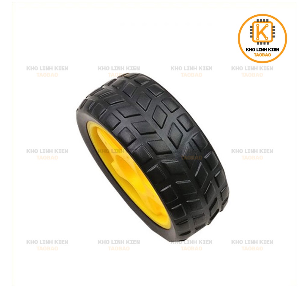 Bánh Xe Robot V1 Màu Vàng Chế Mô Hình Xe