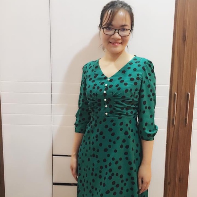 Rập giấy BẢN VẼ KHÔNG PHẢI QUẦN ÁO, VÁY để may Váy nhún ngực xinh xắn – Helen 25 - Helensewing