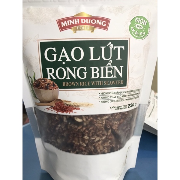 GẠO LỨT RONG BIỂN MINH DƯƠNG 220G