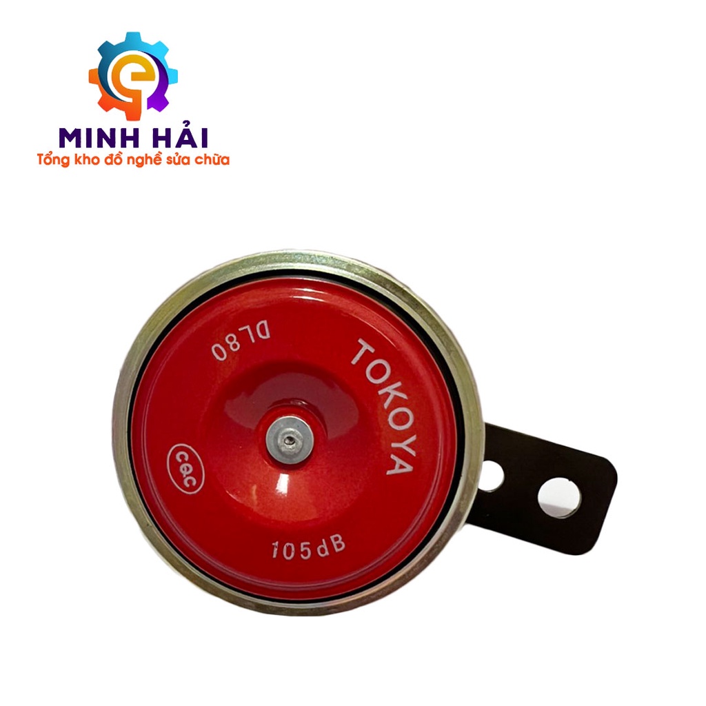Còi Xe Máy TOKOYA, Còi Xe Âm Thanh Lớn 105Db, Chống Thấm Nước 12V - Đồ Nghề Minh Hải