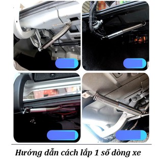 Lò xo nâng mở cốp tự động thép không gỉ cao cấp cho sedan
