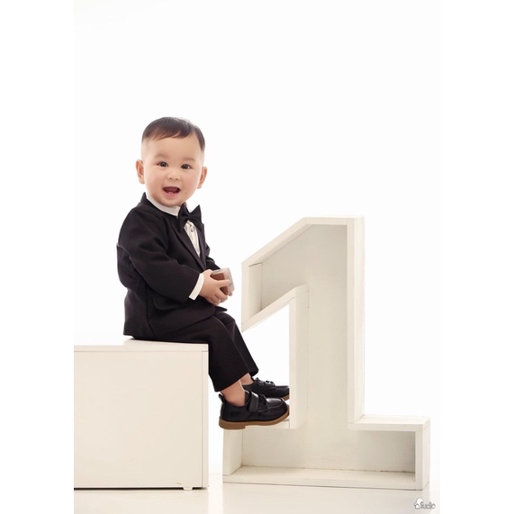 Bộ vest công tử đen bé trai THIẾT KẾ