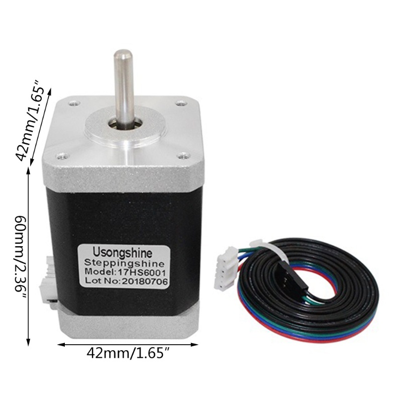 Động cơ bước máy in 3D Nema 17 1.8 độ 2 pha
