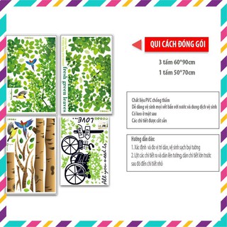 (Size Lớn) Decal dán tường BIG TREE HPM1098 Zooyoo