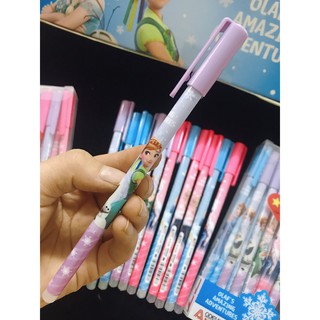  Combo 3 hộp Bút bi xóa được mực xanh  AKing mẫu công chúa - Hộp 12 cây 
