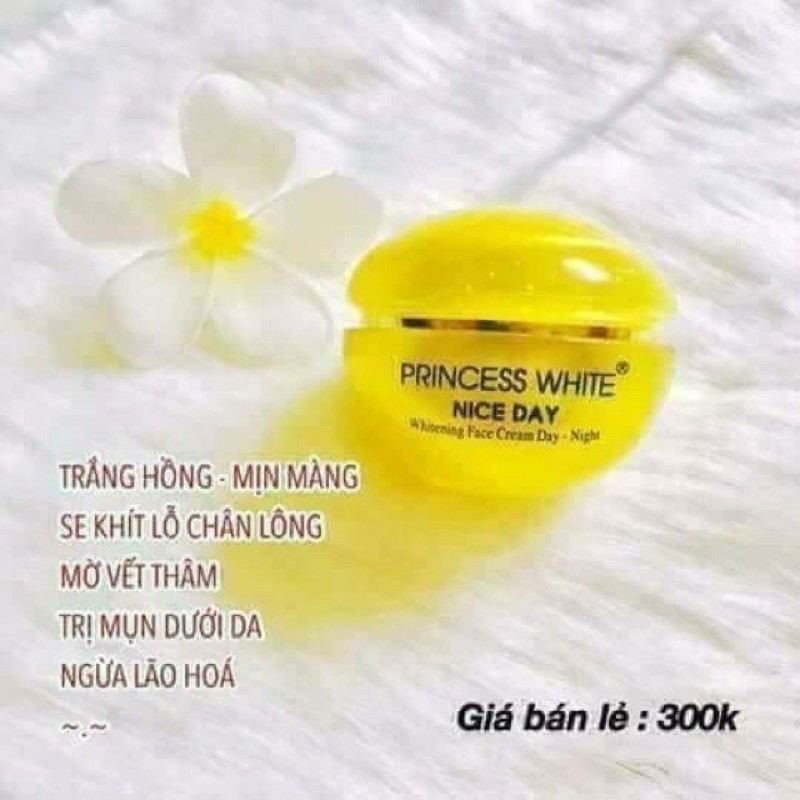 Nice day - kem dưỡng da mặt PRINCESS WHITE