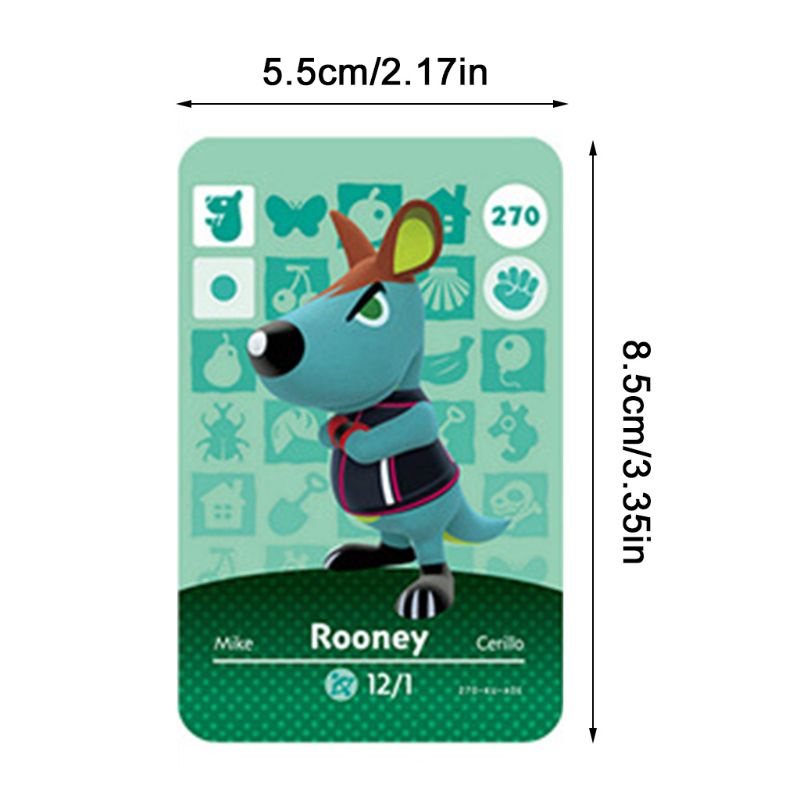 Bộ Thẻ Hình Động Vật WMMB Cho NS Series 3 Games 241 to 270