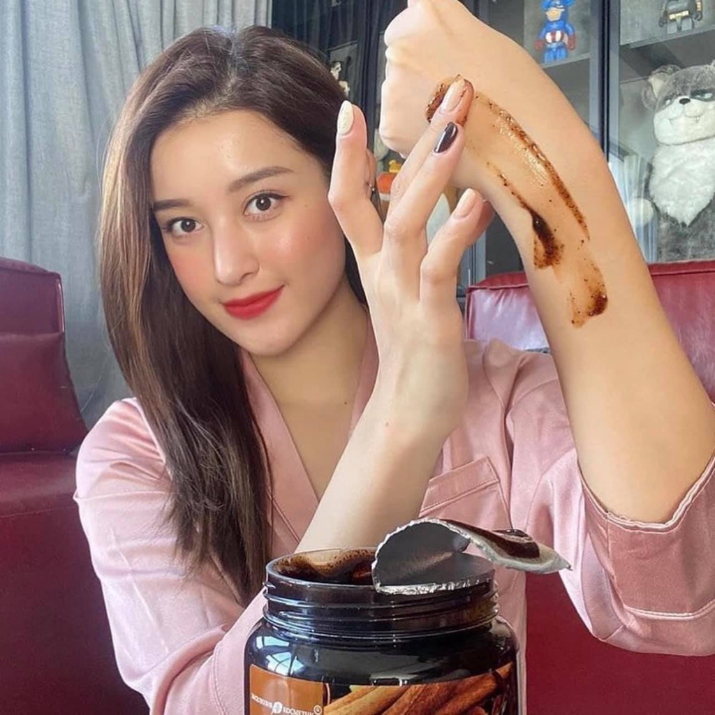 Tẩy Da Chết Toàn Thân Chiết Xuất Quế Hồi Và Café