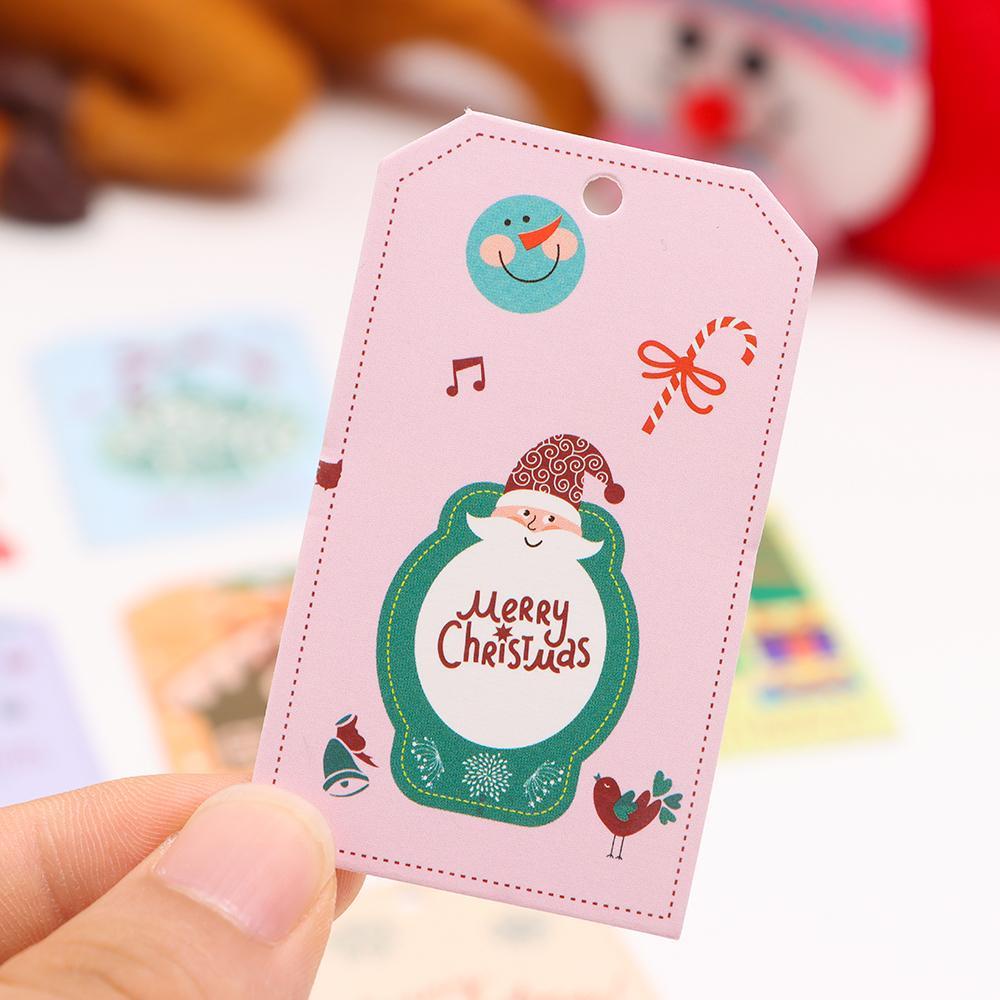 JUNE Set 100 Thẻ Giấy Hình Bông Tuyết Trang Trí Quà