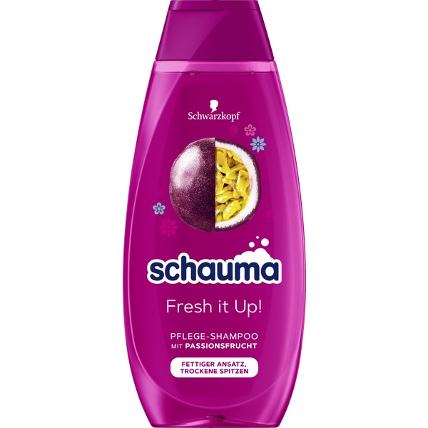 Bộ Dầu Gội, Dầu Xả Schwarzkopf Schauma Fresh it up - cho da đầu dầu và đuôi tóc khô - 400ml - Đức
