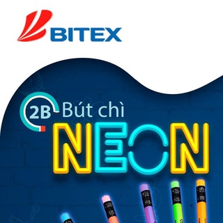 Bút chì 2B NEON (GỖ ĐEN) Smart Kids -PC2B005 (01 chiếc)