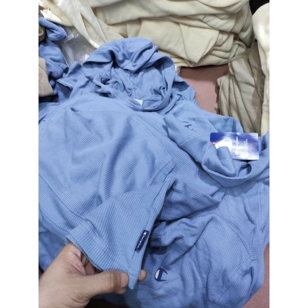 Áo Hoodie Nam Waffle Champion Cotton Mỏng,Nhẹ,Thoáng ,Cực Phong Cách  Chính Hãng