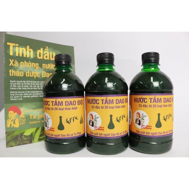 Nước Tắm Dao Đỏ 500Ml