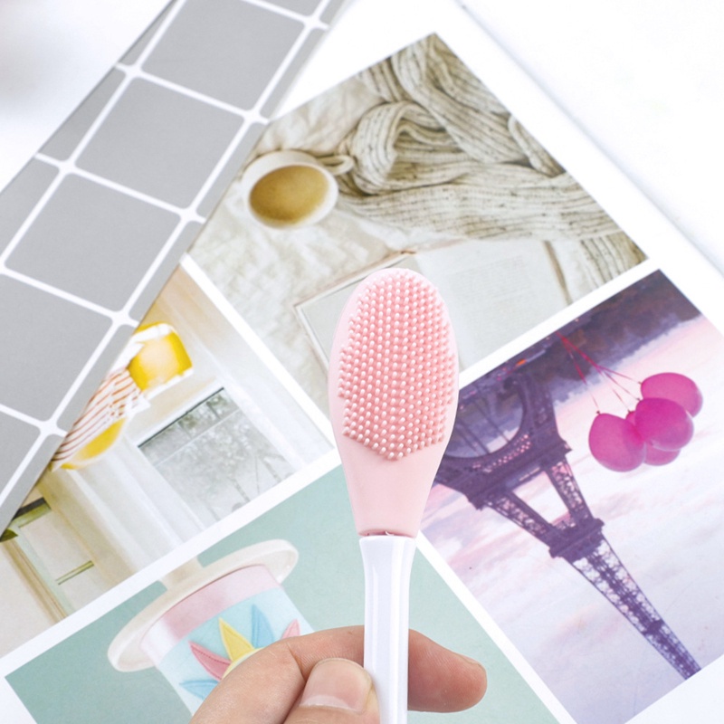 Cọ silicon hai đầu mềm dùng để tán mặt nạ chăm sóc da | BigBuy360 - bigbuy360.vn