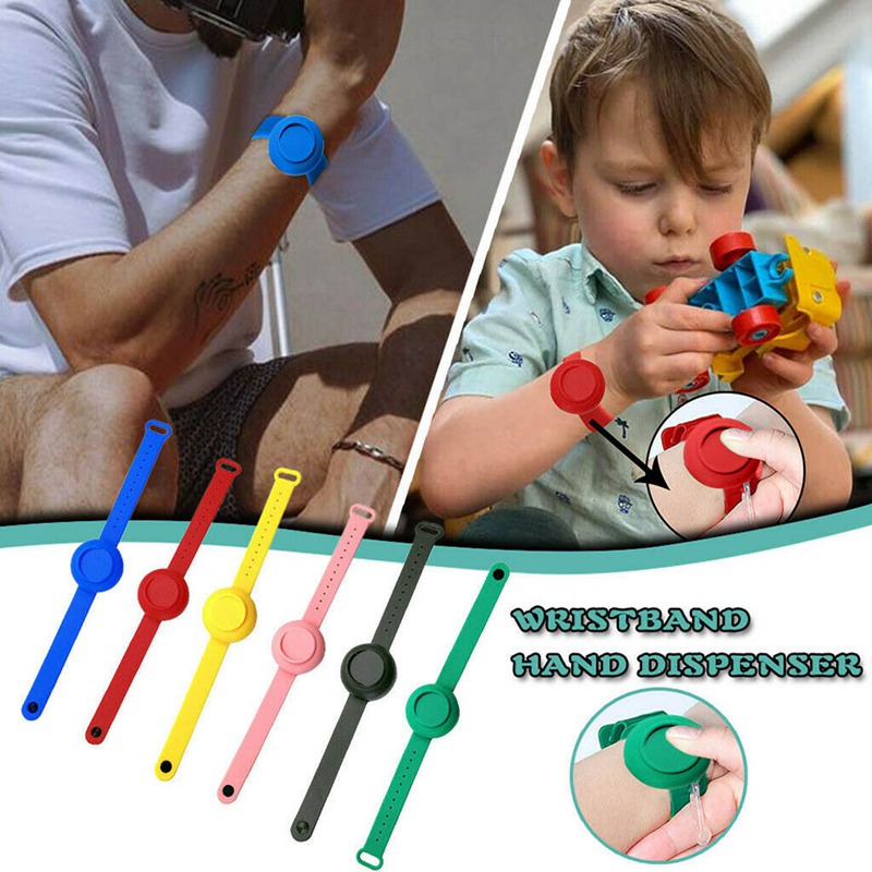 Vòng đeo tay silicone đựng nước rửa tay | BigBuy360 - bigbuy360.vn