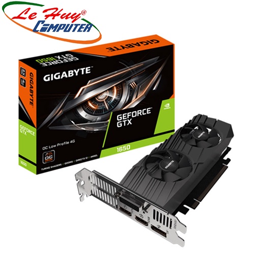 Card Màn Hình - VGA GIGABYTE GeForce GTX 1650 OC Low Profile 4G (GV-N1650OC-4GL)