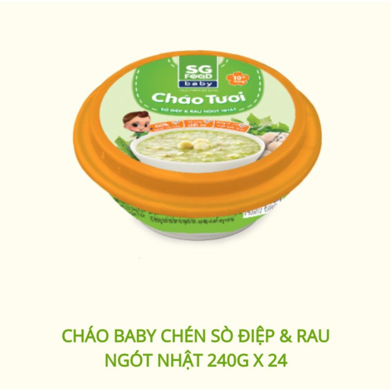 Cháo tươi chén bổ dưỡng SG food