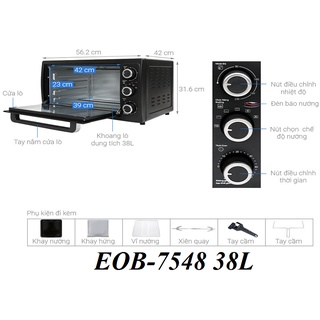 [Cam kết mới 100% chính hãng] Lò nướng Bluestone EOB-7548 - EOB-7567 - EOB-7588