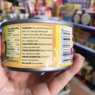 Mắm Chưng Trứng Vịt Muối Vissan