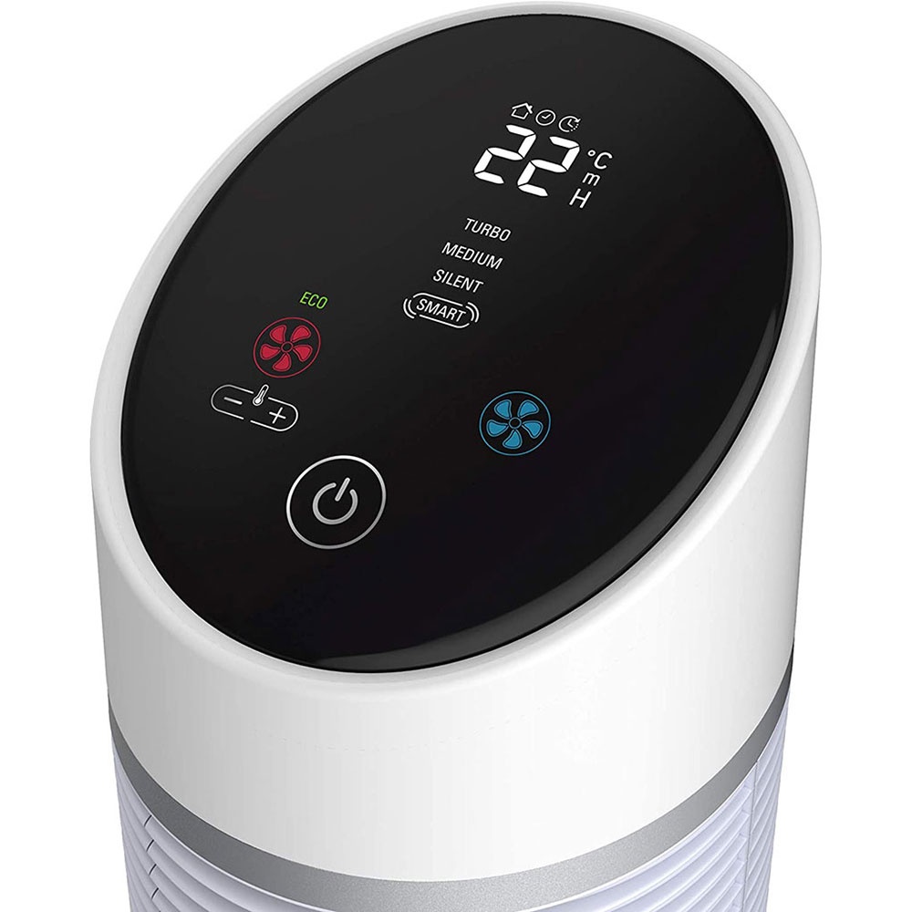 Quạt Tháp  Rowenta Silent Comfort 3 in 1 HQ8120 2 chế độ sưởi ấm, làm mát kết hợp lọc không khí