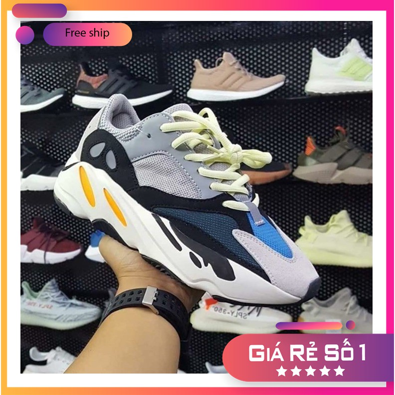 [FULL BOX+VIDEO] Giày Sneaker YZ 700 Xám Xanh