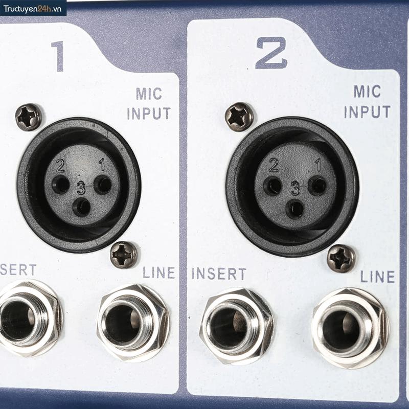 Bộ trộn âm thanh Mixer F4-USB - Hàng nhập khẩu