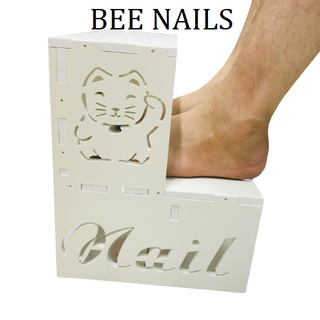 Kệ để chân làm nail - không hộc, kệ kê chân làm móng - không ngăn kéo BEE NAILS shop