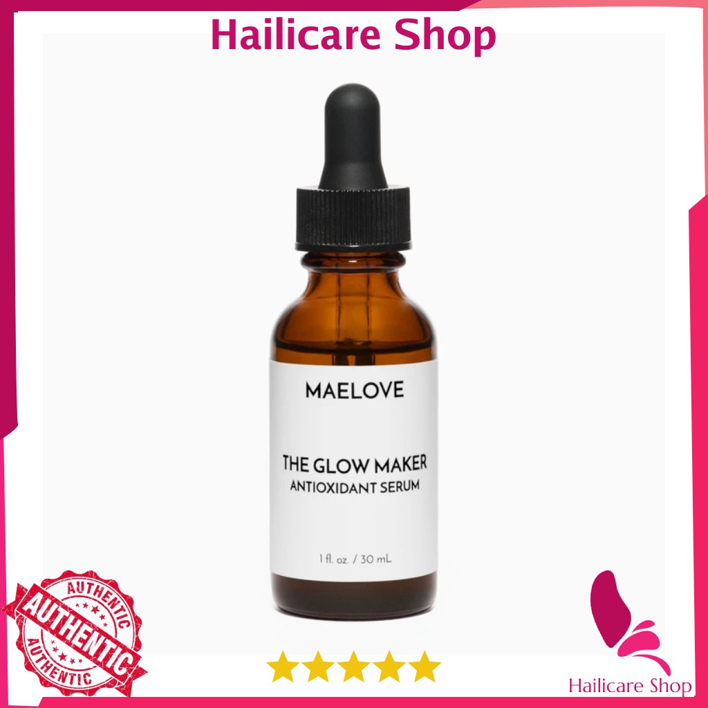 Serum Maelove The Glow Maker / Hydrating B5 Gel / NIA 10 Calming Serum