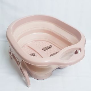 Chậu ngâm massage chân gấp gọn -