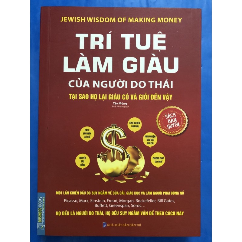 Sách - Trí tuệ làm giàu của người do thái
