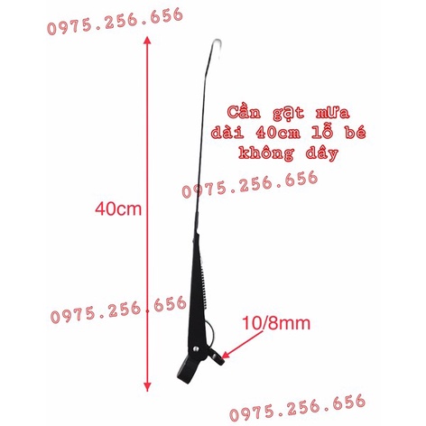 Cần gạt mưa dài 40cm lỗ bé không dây Phụ tùng ô tô