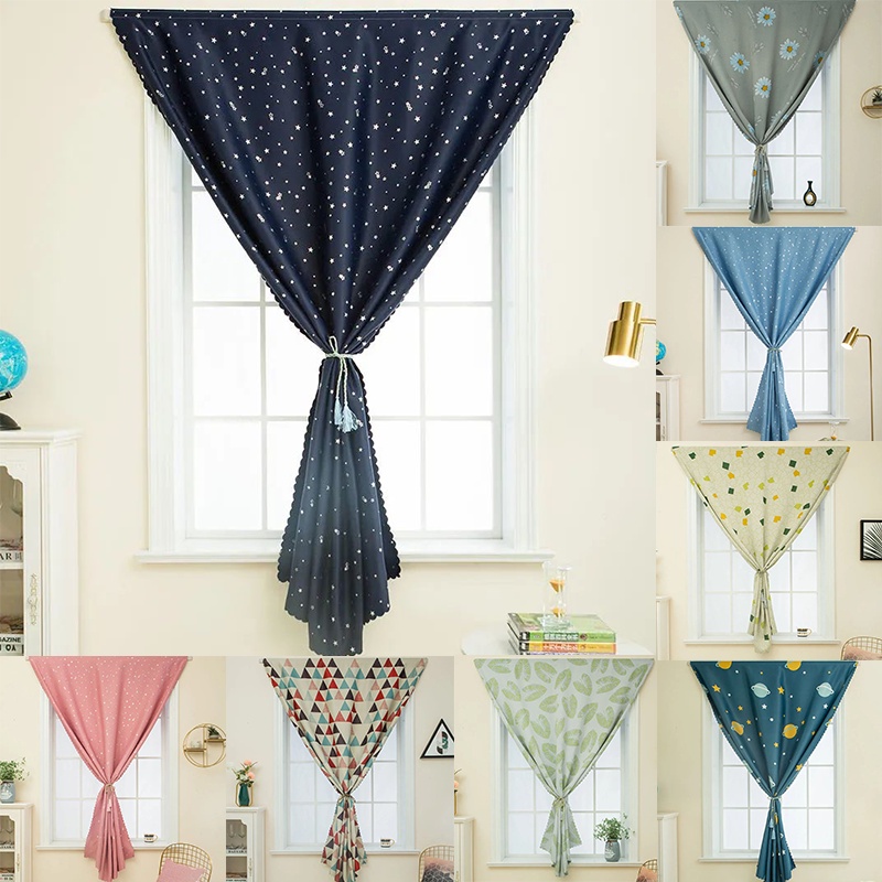 【ready stock】Rèm cửa dán keo không cần thanh treo (nhiều mẫu và size)