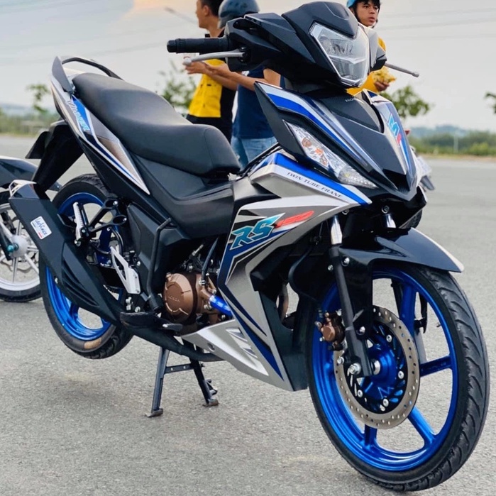 Tem Rời Winner V1 RS Dán Xe Xám Bạc