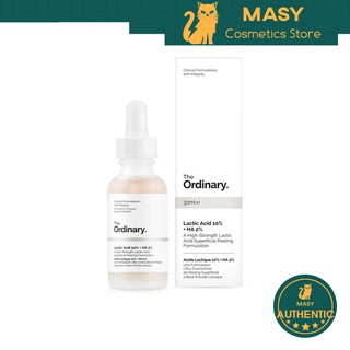 Tẩy Tế Bào Chết Hóa Học The Ordinary Lactic Acid 10% + HA 2% 30ml